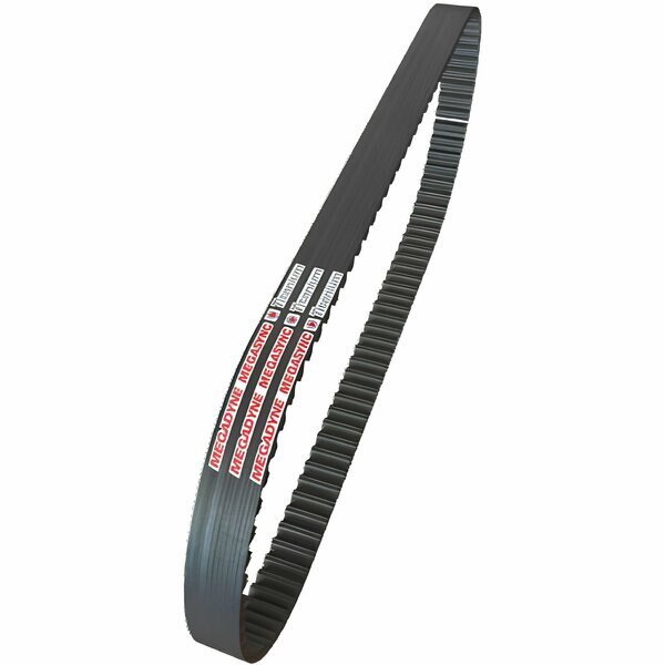 RPC 8M Titanium Belt 8 mm Pitch x 22 mm Width, Megadyne, Mfr#: 896TTM8M22